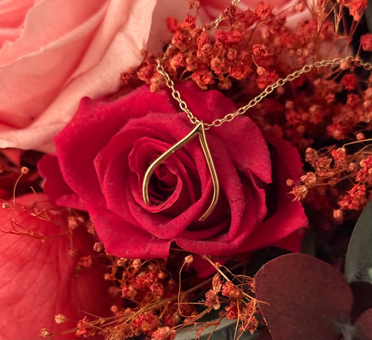 Aurora – Collier porte bague porte-bonheur